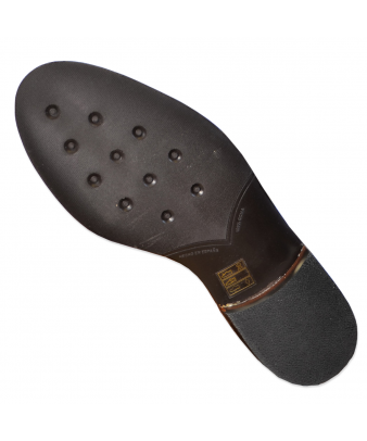 Bota 1850 'Los Nietos' serraje cremallera exterior | Piso Sevilla | Castaña