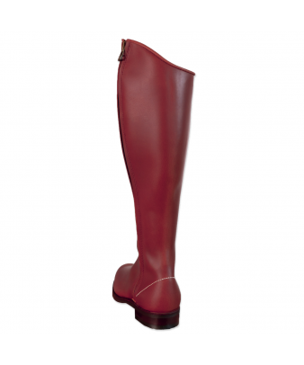 Bota 'Los Nietos' en ternera flor 1850 | Piso Sevilla | Color cereza