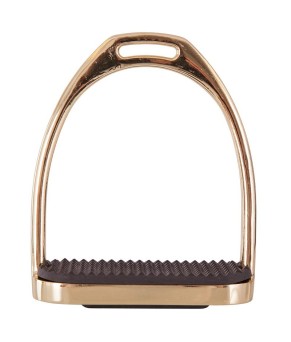 Estribo Acero Inoxidable BR Con Taco Negro