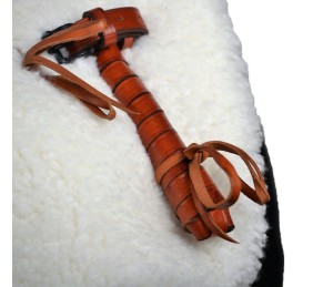 Silla de montar vaquera acoso y derribo | Negra