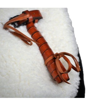 Silla de montar vaquera acoso y derribo | Negra