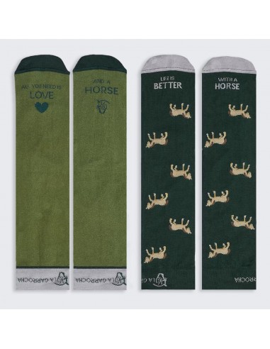 PACK 2 CALCETINES HORSES