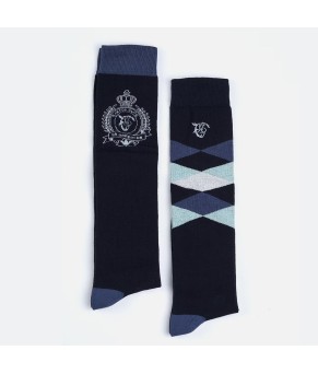 PACK 2 CALCETINES EQUITACIÓN | MARINO