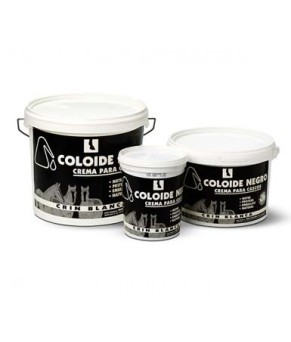 Crema cascos coloide negro