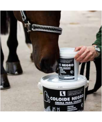 Crema cascos coloide negro 2