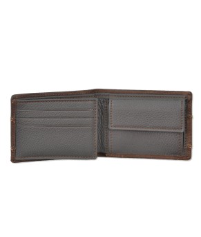 Monedero billetero CRO Piel | 118 Marrón