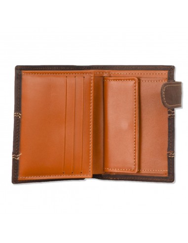 Monedero billetero CRO Piel | 113 Marrón