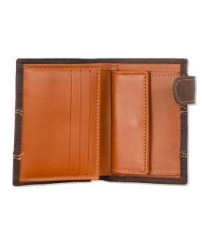 Monedero billetero CRO Piel | 113 Marrón