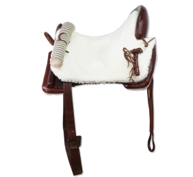 Silla de montar vaquera acoso y derribo | Chocolate