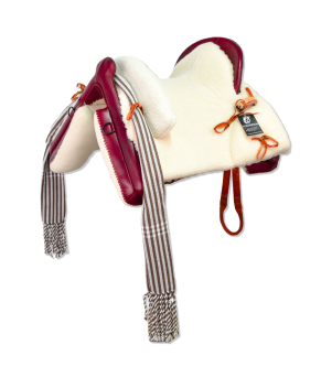 Silla de montar vaquera mixta 'Initium'| Cereza