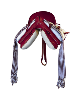 Silla de montar vaquera mixta 'Initium'| Cereza