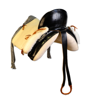 Silla de montar vaquera 'Initium' | Negra