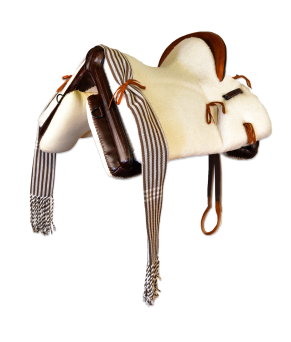 Silla de montar vaquera 'Initium' | Chocolate