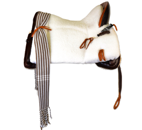 Silla de montar vaquera 'Initium' | Chocolate