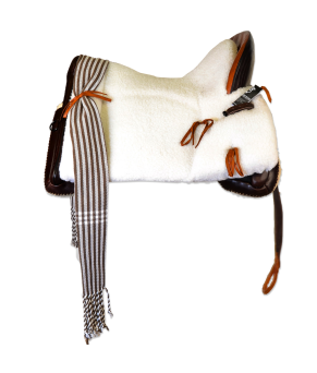 Silla de montar vaquera 'Initium' | Chocolate