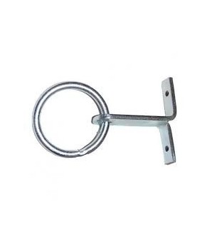 Argolla con garra galvanizada