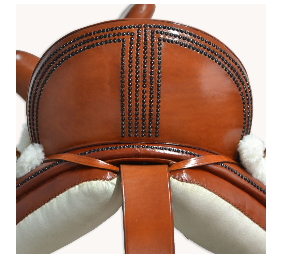 Silla de montar amazonas 'Los Nietos' | Modelo 'Centenaria' | Moteada Avellana