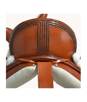 Silla de montar amazonas 'Los Nietos' | Modelo 'Centenaria' | Moteada Avellana