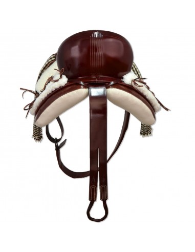 Silla de montar vaquera de fibra de...