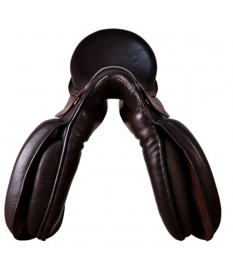 Pack silla de montar inglesa doma | Modelo 'Neuss' | Marrón