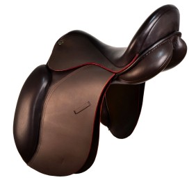 Silla inglesa doma Premium 'Neuss' | Marrón