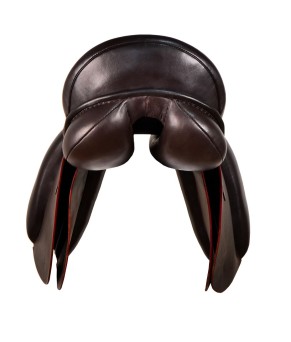 Silla inglesa doma Premium 'Neuss' | Marrón