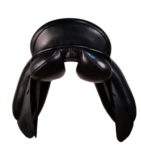 Silla inglesa doma Premium 'Neuss' | Negro