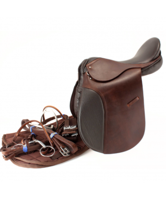 Kit silla de montar inglesa uso general | Varios colores