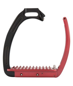 Estribos de seguridad Lavarone | Negro - Rojo