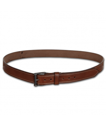 Cinturón de cuero Los Nietos hecho a mano costuras