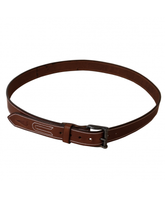 Cinturón de cuero Los Nietos hecho a mano Piña de Cuero