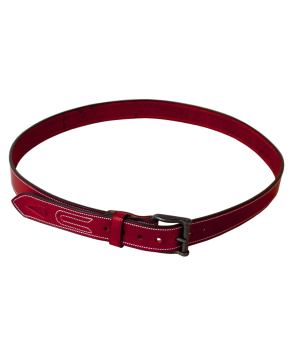 Cinturón de cuero Los Nietos hecho a mano Piña de Cuero