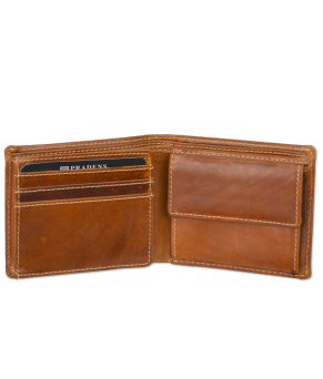 CARTERA AMERICANA CON MONEDERO APR02054CT | COÑAC