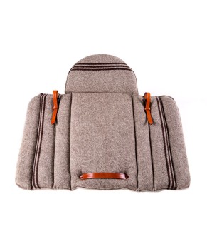 Grupera de lana Grazalema con protección de concha | Rociera