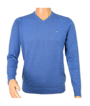 Jersey de punto cuello de pico Teckel