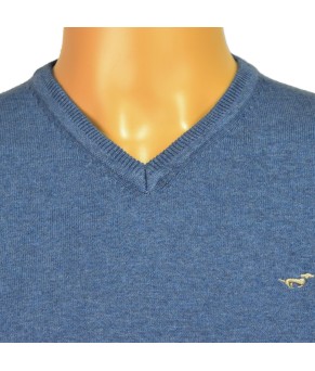 Jersey de punto cuello de pico Teckel