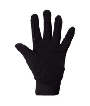Guantes de montar Premiere de algodón | Negro