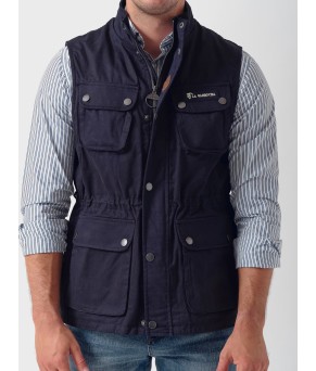Chaleco Cuatro Bolsillos | Marino