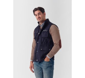 Chaleco Cuatro Bolsillos | Marino