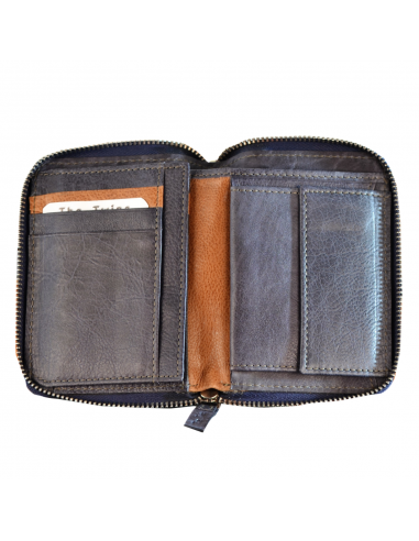 Billetera señora con cremallera...