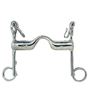 Bocado de doma inoxidable hueco