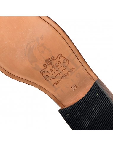 Bota 1850 Los Nietos piel flor... Bota 1850 Los Nietos piel flor...