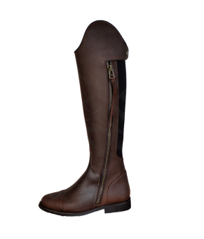 Bota de trabajo 'Lea Vicens' | Suela vibram | Chocolate