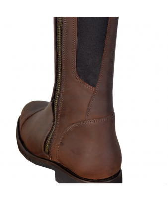 Bota de trabajo 'Lea Vicens' | Suela vibram | Chocolate