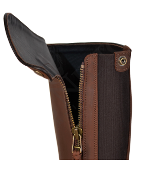 Bota de trabajo 'Lea Vicens' | Suela vibram | Chocolate