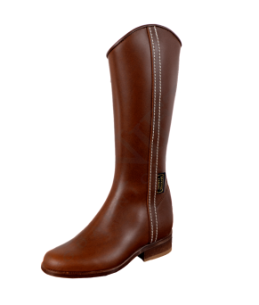 Bota cadete cremallera interior | Modelo 149 | Castaña
