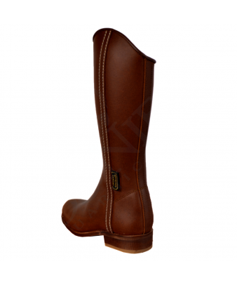 Bota cadete cremallera interior | Modelo 149 | Castaña