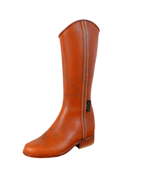 Bota cadete cremallera interior | Modelo 149 | Natural