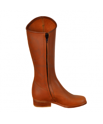 Bota cadete cremallera interior | Modelo 149 | Natural