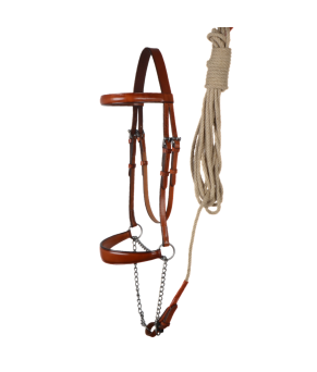 Cabezada de presentación Los Nietos Pavonado